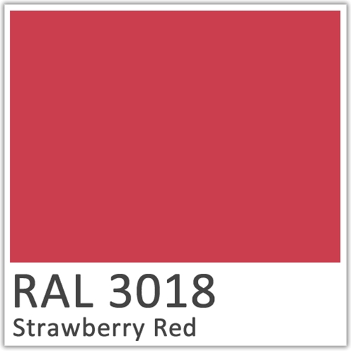 RAL 3018 (GT) Polyester Pigment - Strawberry Red