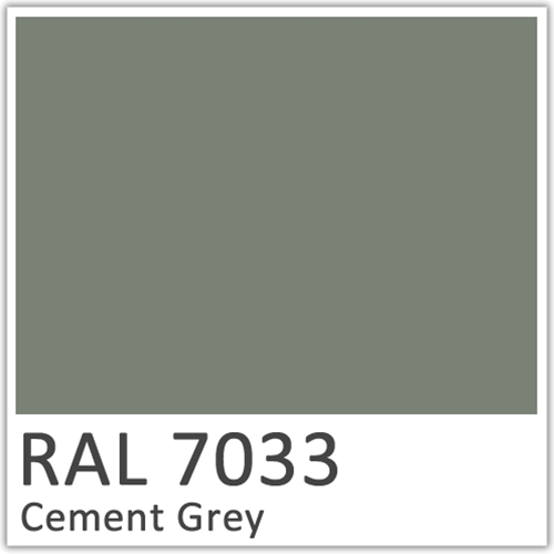 RAL 7033 (GT) Polyester Pigment - Cement Grey