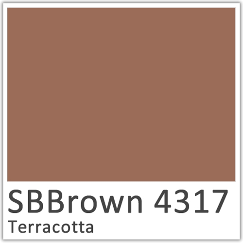 SB Brown 4317 (GT) Polyester Pigment - Terracotta