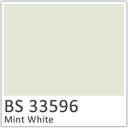 Mint White Polyester Flowcoat SB 33596