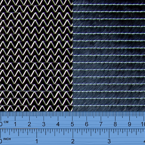 600g Quadriaxial Carbon Fibre cloth fabric - 1.27 mt wide