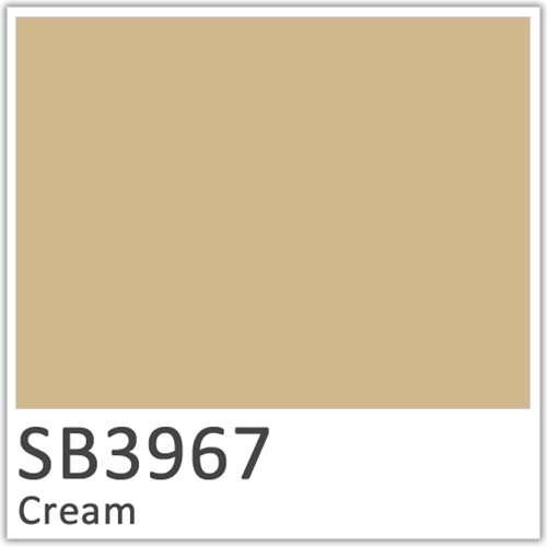 SB Cream 3967 Polyester Flowcoat