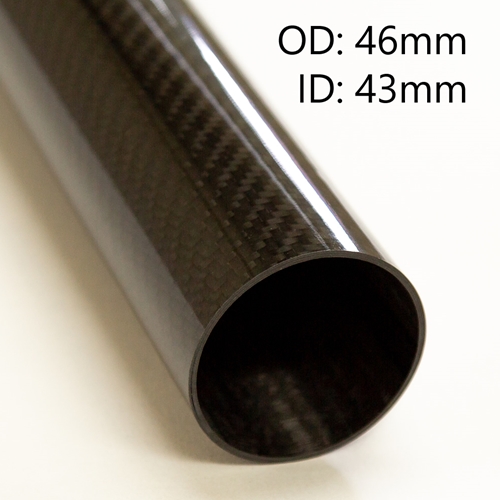 Carbon Fibre Tube 46mm - 43mm