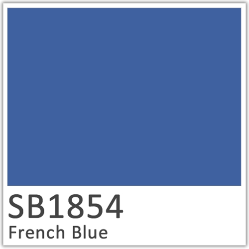 French Blue SB 1854 Polyester Flowcoat
