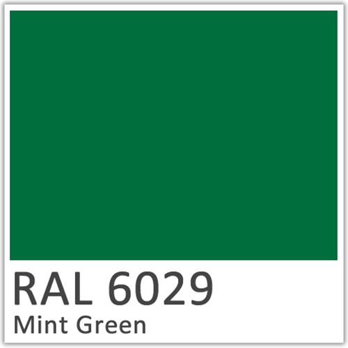 RAL 6029 Mint Green Spray Polyester Flowcoat GT-900