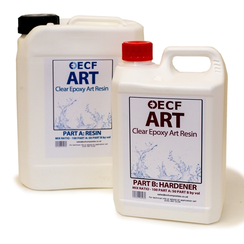ECF ART - Clear Epoxy Art Resin - SLOW