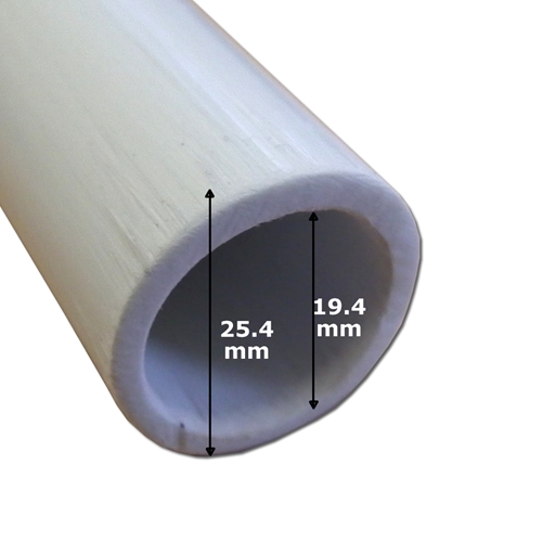 Polyester Glassfibre Tube - 25.4mm x 19.4mm