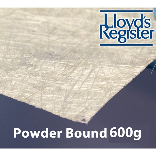 600g Powder Bound Chopped Strand Matting - 1mt wide