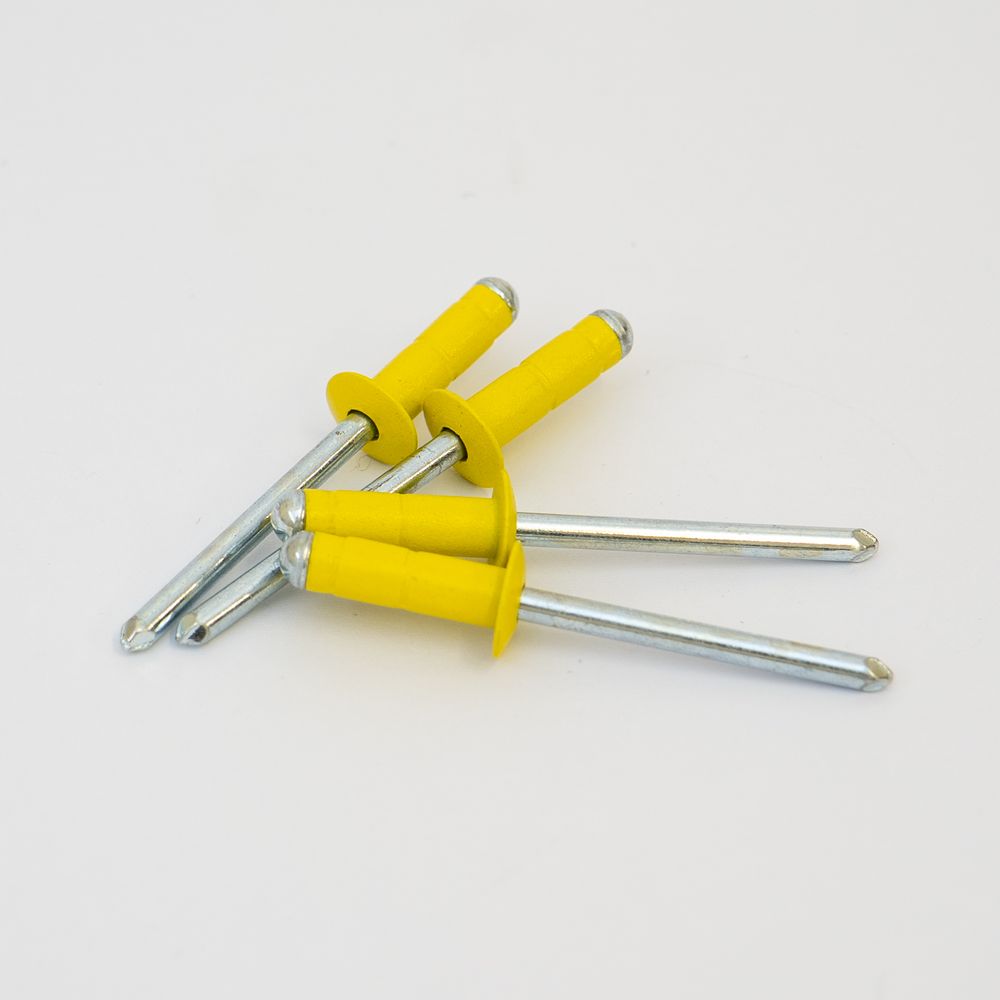 Coloured Blind Pop Rivets - BS10E55 - Aztec Yellow