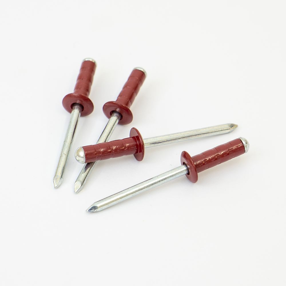 Purple Rivet Coloured Blind Pop Rivets - RAL3004 - Purple Red / Burano