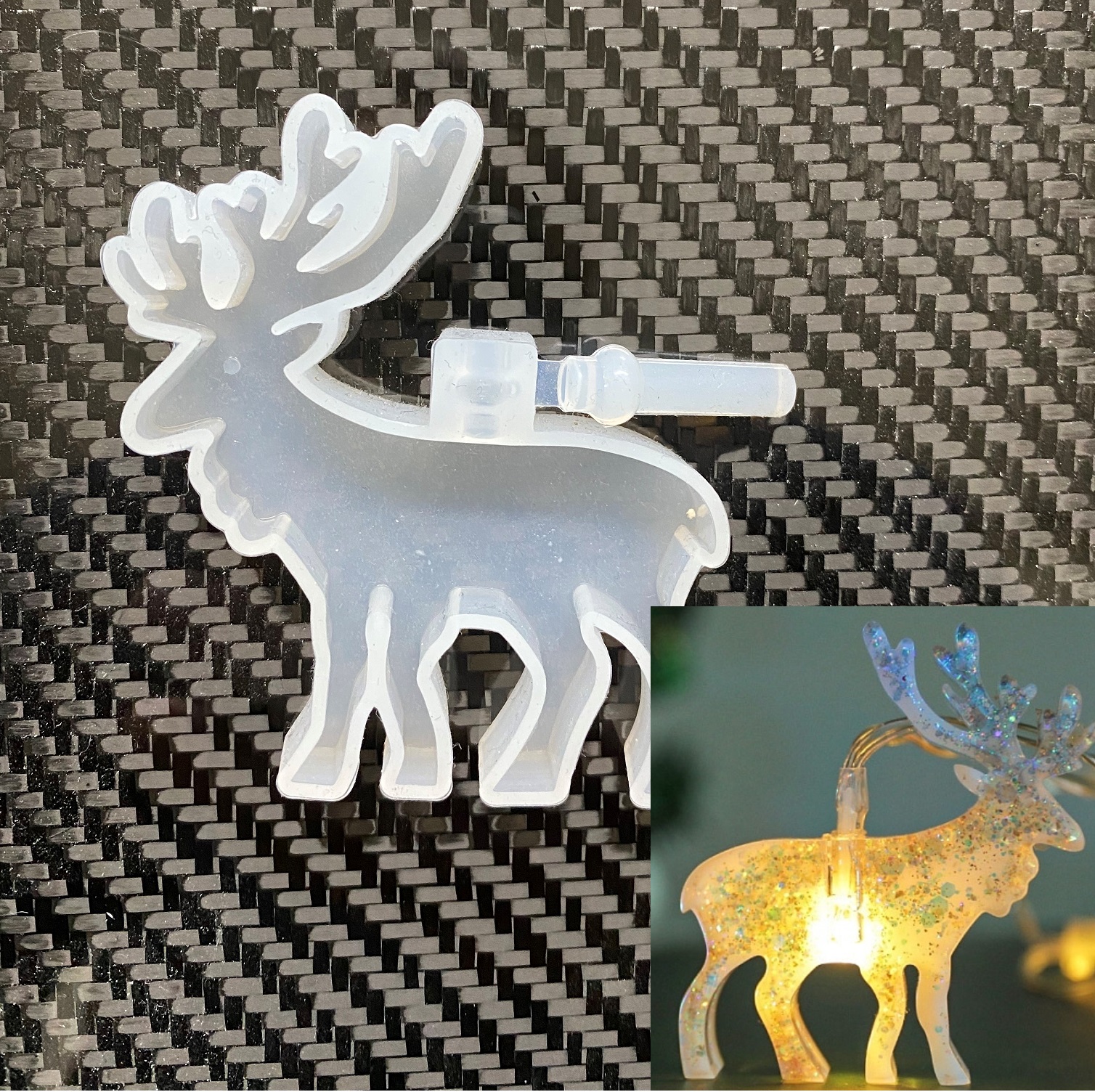 Silicone Mould - Reindeer