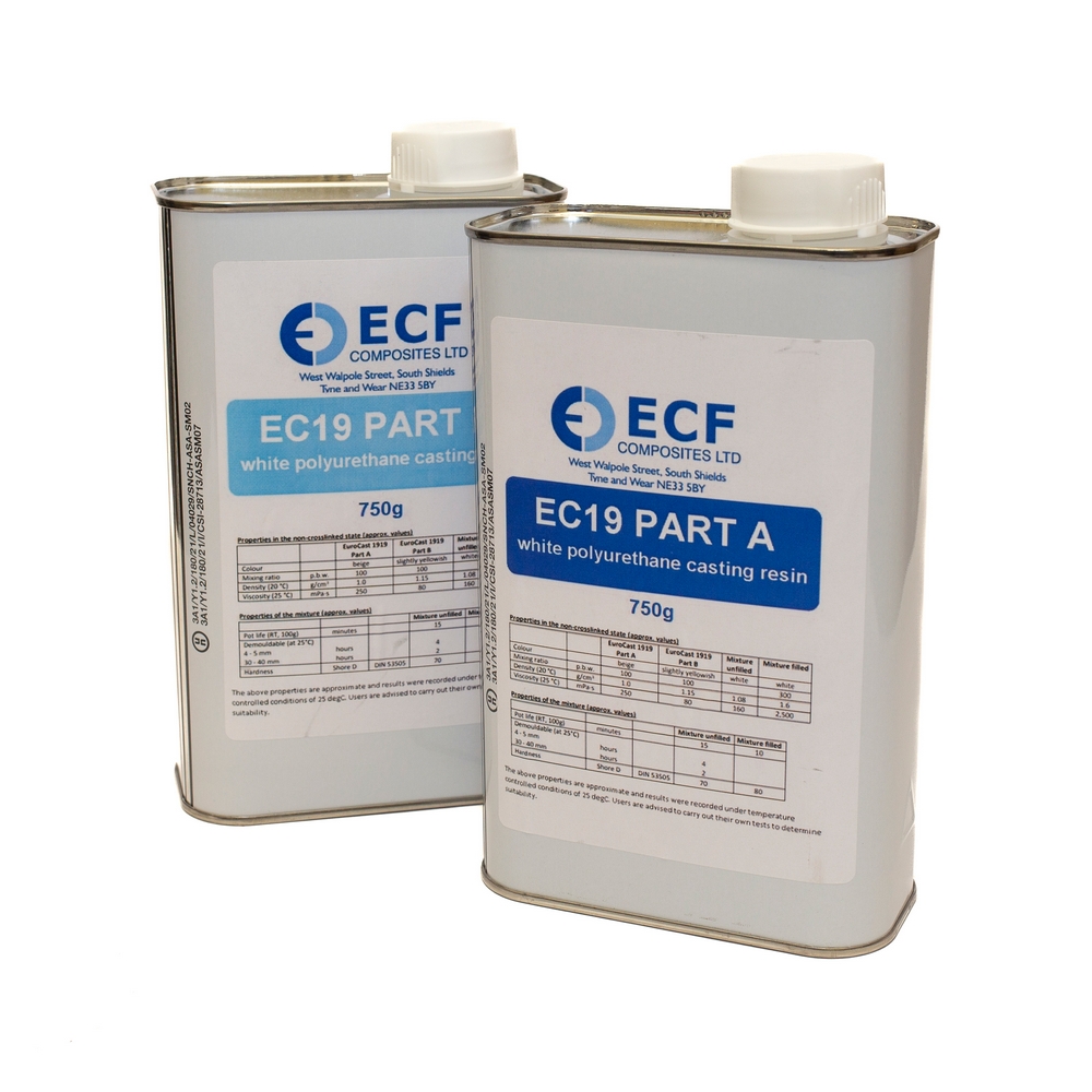 EC 19  White polyurethane casting resin