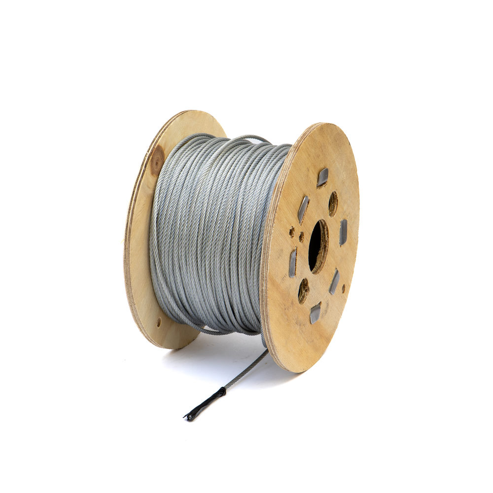 7×19 Galvanised Steel Wire Rope – 3mm